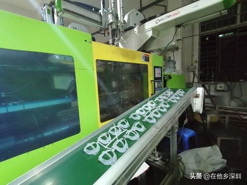 实拍 深圳塑胶厂生产车间,全自动生产3d口罩现场